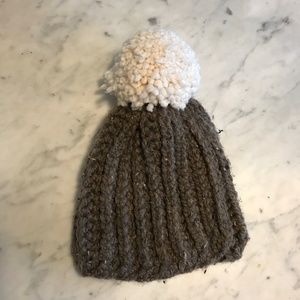 Giant oversize toque beanie knit wool